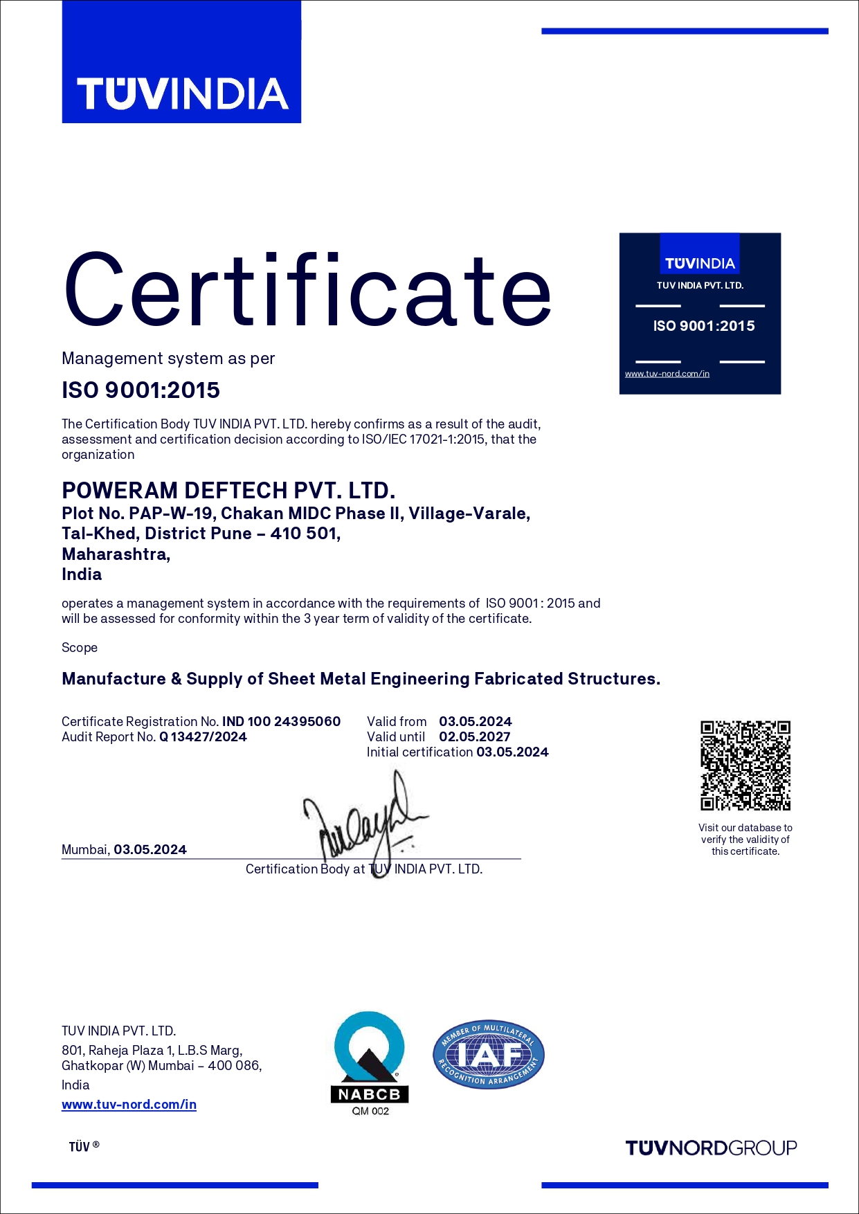 Certificate 4